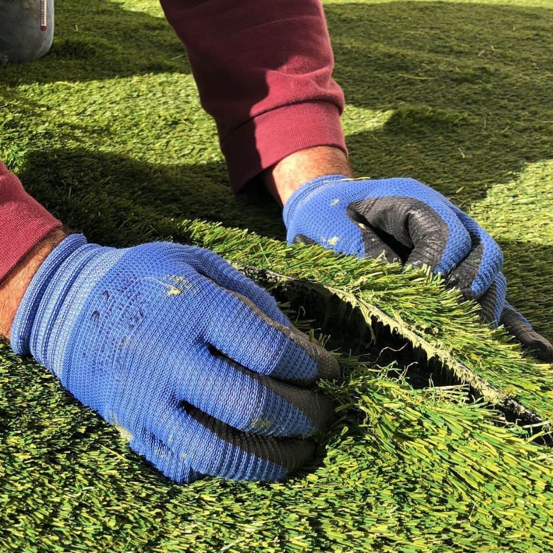 instalación césped artificial puerto santa maría